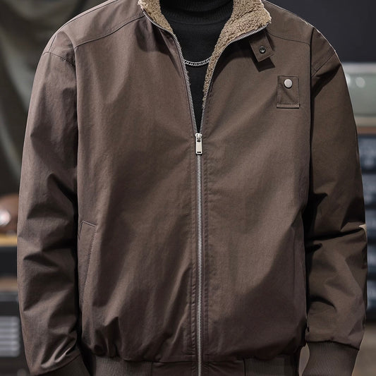 レトロ 裏ボア スタンドカラージャケット（1Color）251010