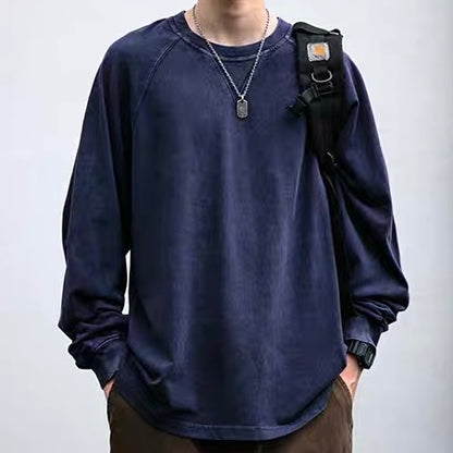 ラグランスリーブ ウォッシュド 長袖Tシャツ（2Colors）250795