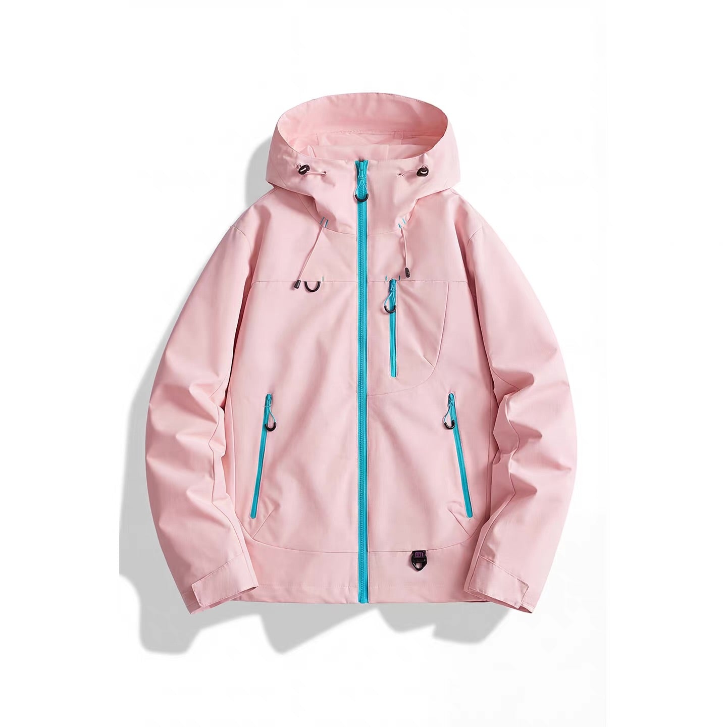 アクセントカラージップ マルチポケット付ジャケット（5Colors）260062