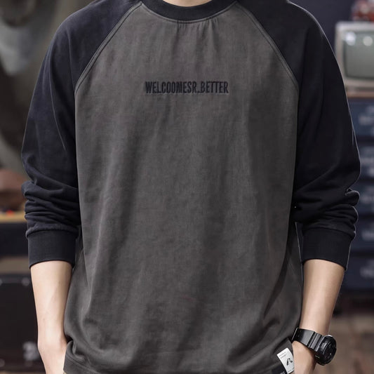 ラグランスリーブ ウォッシュド 長袖Tシャツ（1Color）260693
