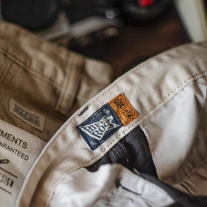 ウォッシュドコットン ワーク チノパン（2Colors）240222