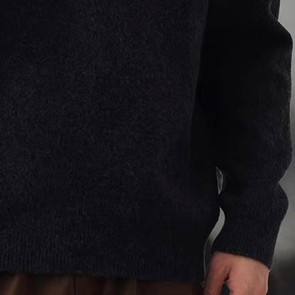 シンプル リラックスフィット セーター（4Colors）260035