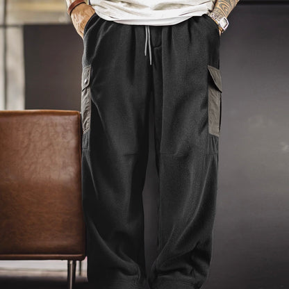 パッチポケット付 フリースパンツ（1Color）250968