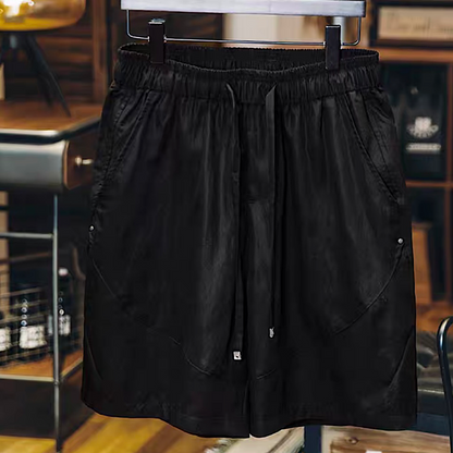 デザインステッチ リヨセル ハーフパンツ（3Colors）250383