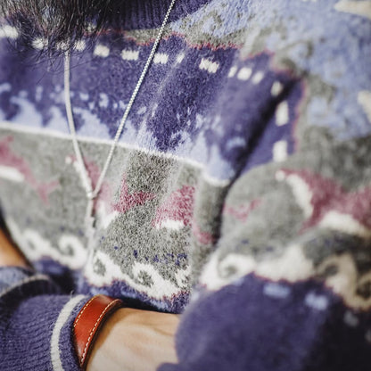 マリンモチーフ ニットプルオーバー（1Color）250989