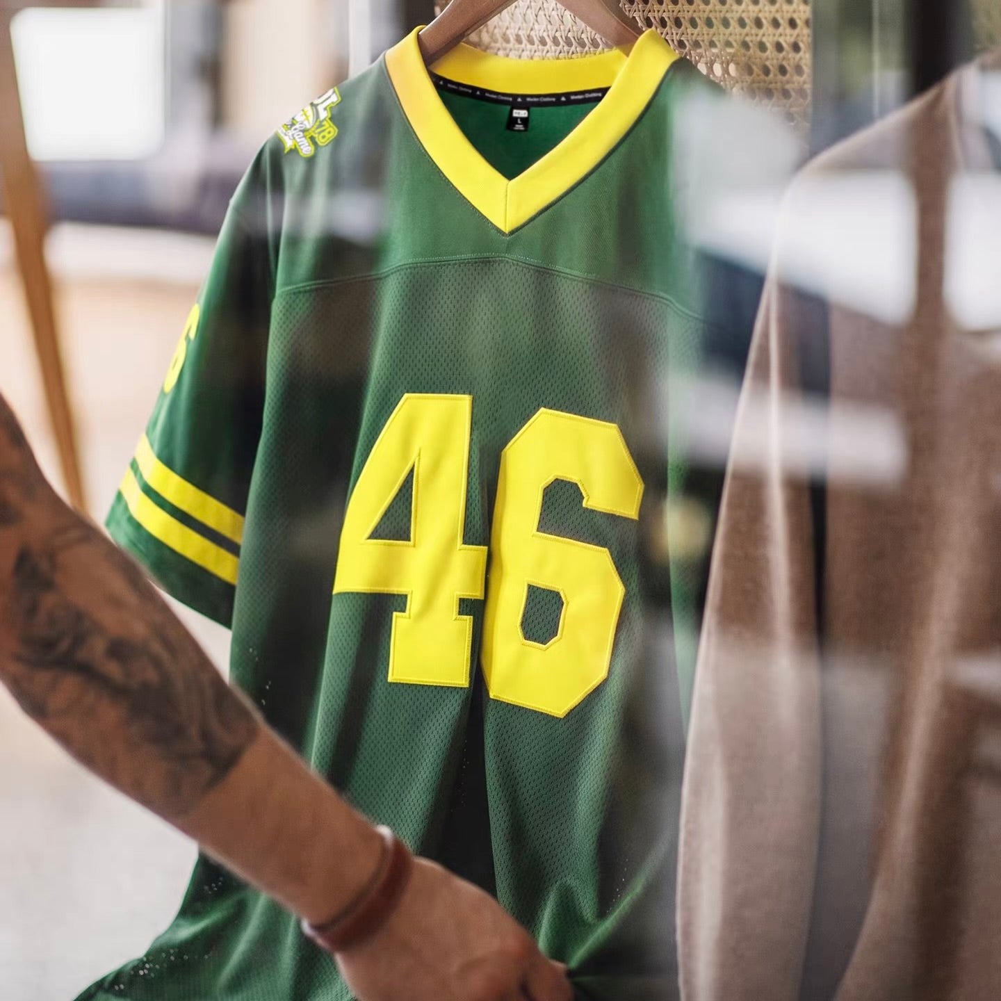 メッシュ アメフト スポーツTシャツ（2Colors）260451