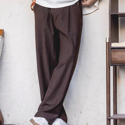 チェック柄パッチワーク イージーパンツ（1Color）260191