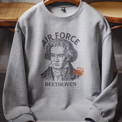 刺繍 プリント スウェットプルオーバー（1Color）260136