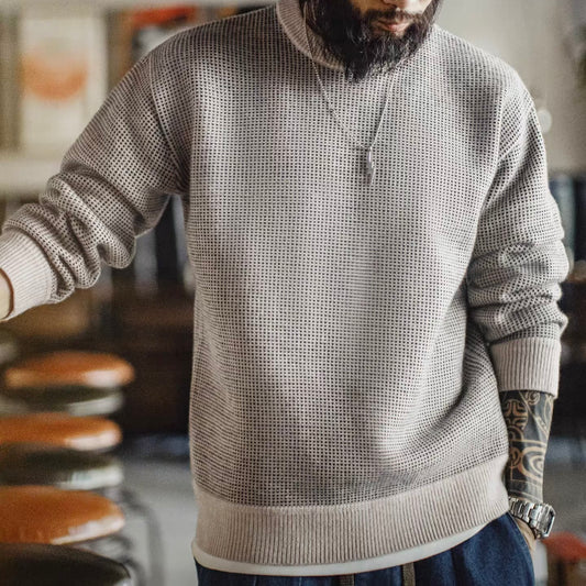 クルーネック シンプル セーター（1Color）260003