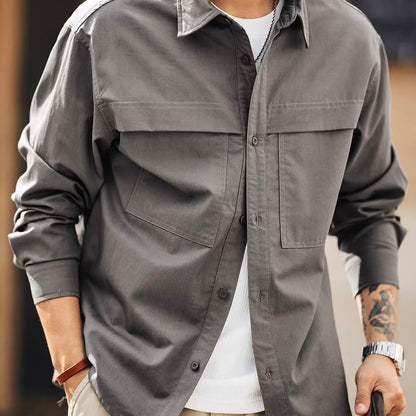 ウォッシュド デザイン ワークシャツ（1Color）260109