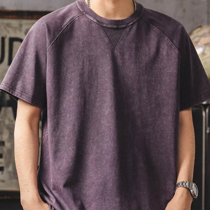 レトロ Vガゼット ウォッシュドTシャツ（3Colors）260288