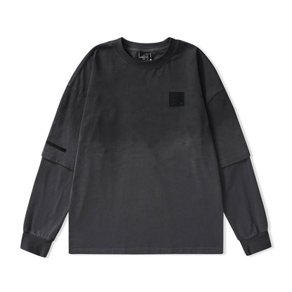 グラデーションカラー フェイクレイヤードTシャツ（5Colors）250662