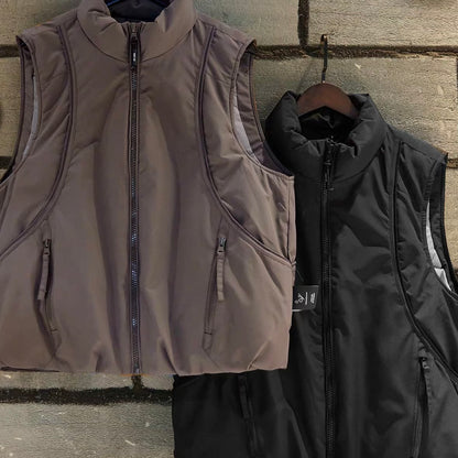 スタンドカラー ダックダウンベスト（2Colors）251059