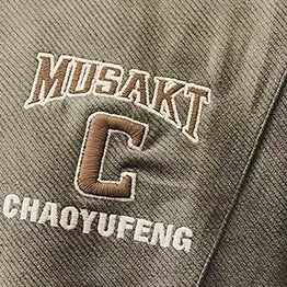 アメリカンレトロ 刺繍 ヘビーウェイトスウェット（3Colors）240726