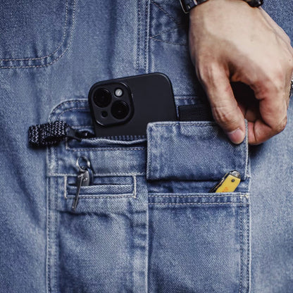 カーゴポケット ウォッシュドデニムパンツ（1Color）260002