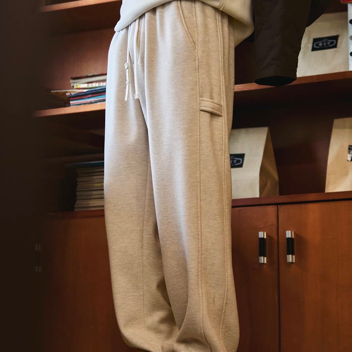 裏起毛 ストレート スウェットパンツ（2Colors）250998