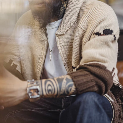 ハンターモチーフ ニットカーディガン（1Color）251067