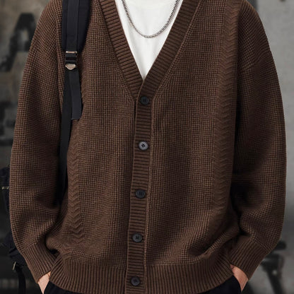 リラックス Vネック カーディガン（3Colors）251088