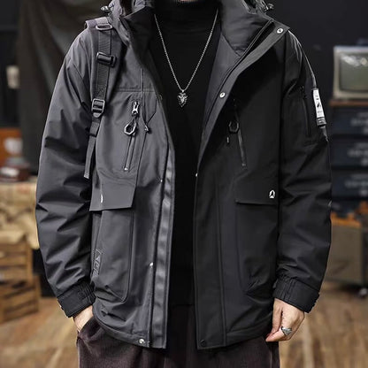 アメリカンレトロ ワーク ダウンジャケット（3Colors）250960