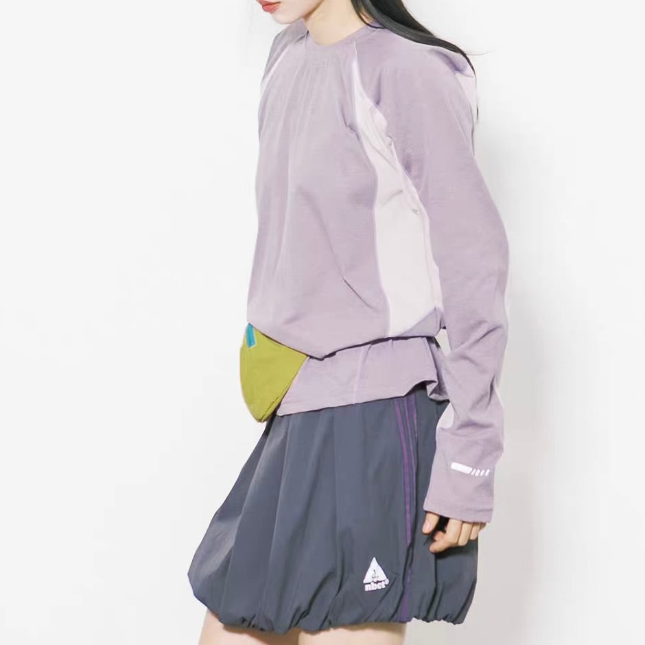 アクセントカラー 長袖 スポーツTシャツ（4Colors）260148