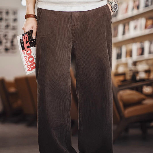 ルーズ コーデュロイ ストレートパンツ（1Color）250991