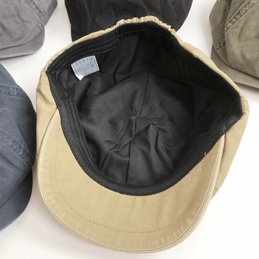 ワンポイントロゴ レトロ ハンチング（5Colors）250758