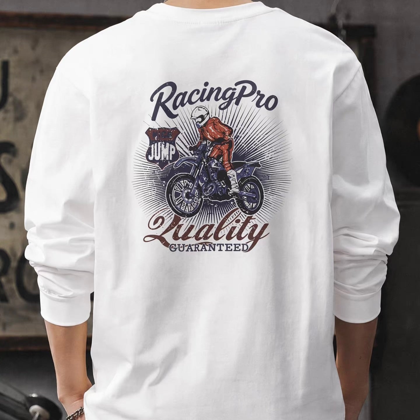 ヘビーウェイト バイクプリントTシャツ（1Color）260717