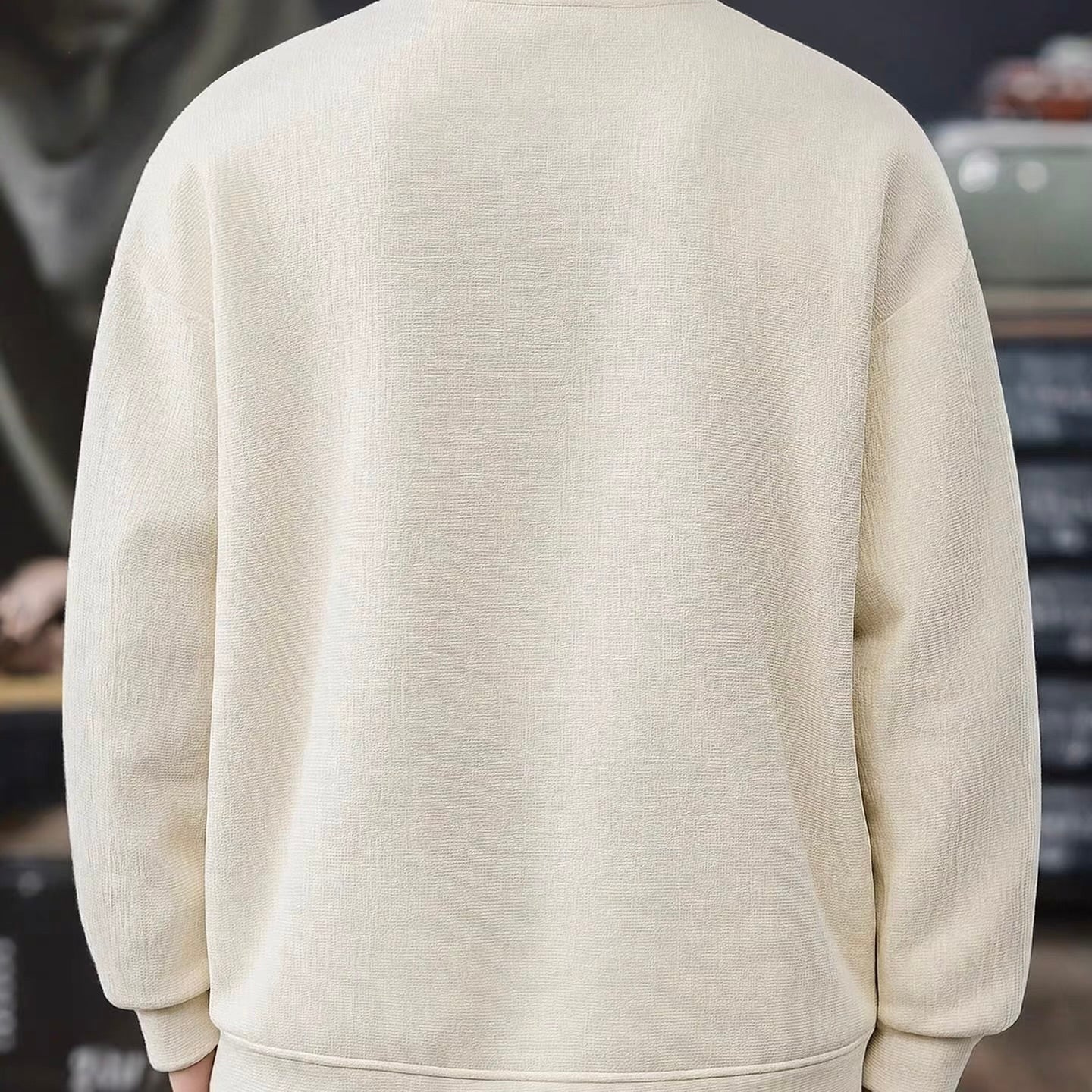 サイドボタン付 ヘンリーカラー プルオーバー（3Colors）260037