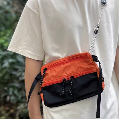 軽量 バイカラー ミニショルダーバッグ（6Colors）260166