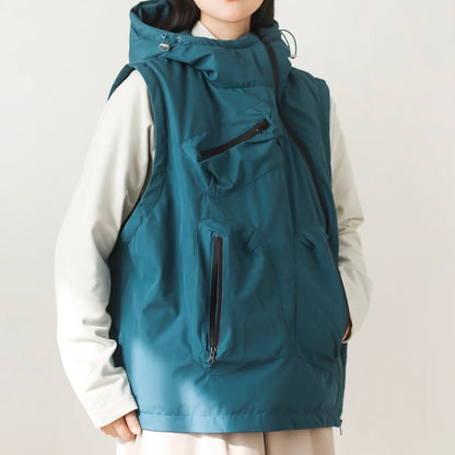 カーブジップデザイン ダウンベスト（2Colors）251030