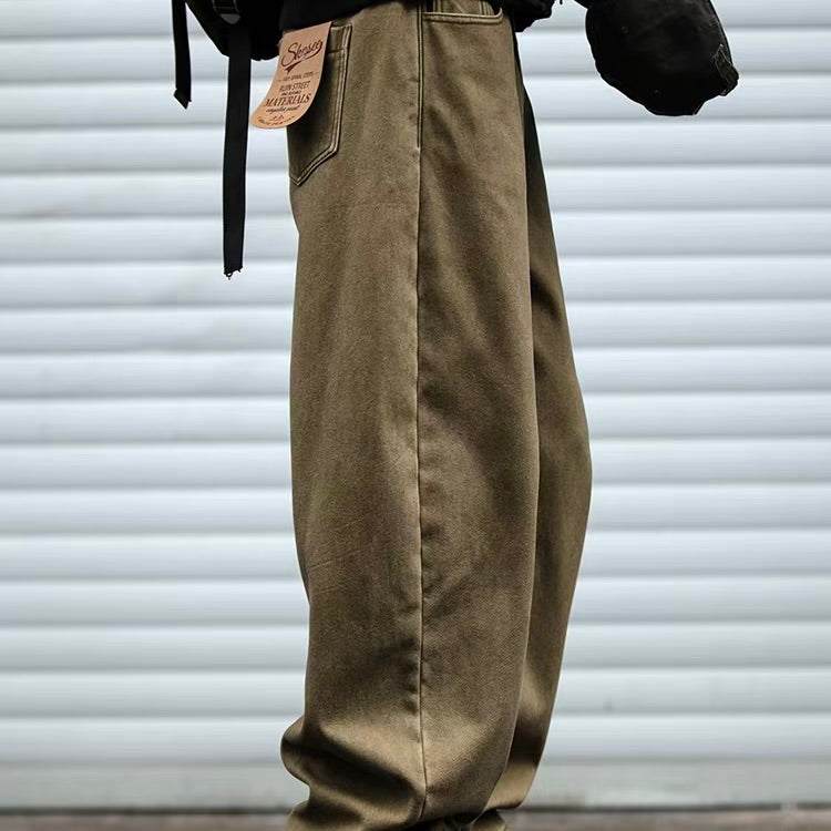 ヘビーウェイト 裏起毛 ストレートパンツ（4Colors）260008