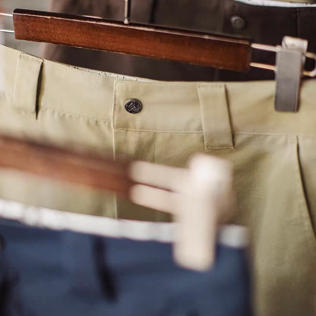 クラシック ミドル丈ストレートパンツ（3Colors）260263