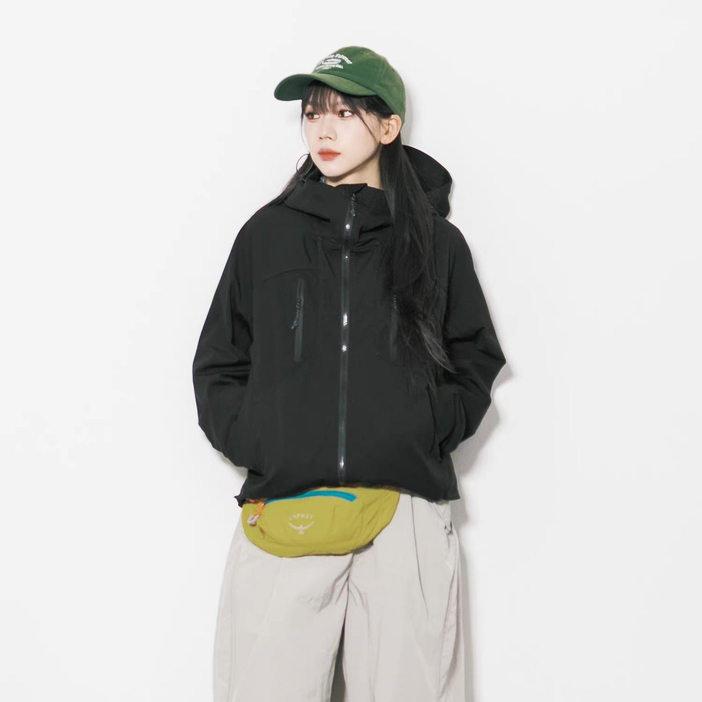 撥水 シンプル フード付ジャケット（8Colors）260294