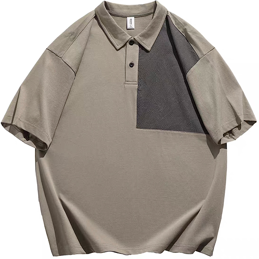 ワンポイントカラー 半袖ポロシャツ（3Colors）250375