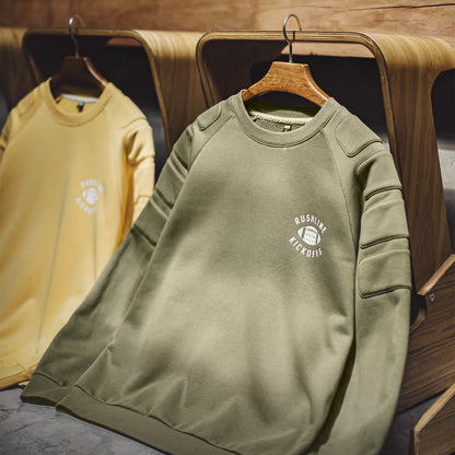 ラグビーモチーフ 裏起毛スウェット（2Colors）251074