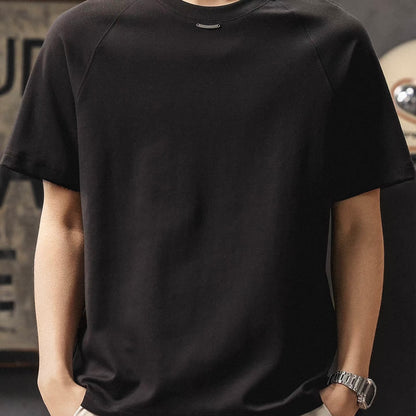 ラグランスリーブ ネックラベル付 Tシャツ（3Colors）260174