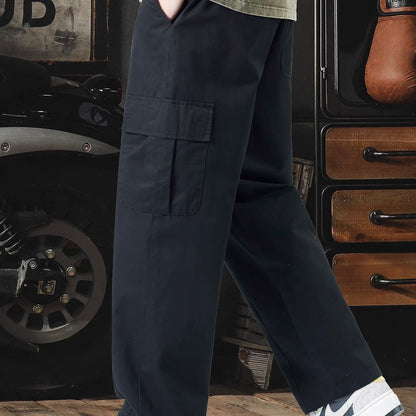 裾タック入り ワイド カーゴパンツ（2Colors）251057