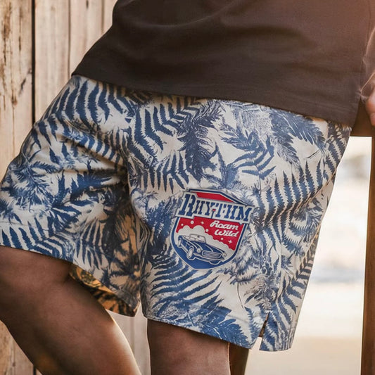 アロハ プリント ハーフパンツ（1Color）260287