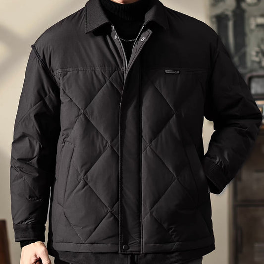 軽量 襟付き ダウンジャケット（2Colors）251087