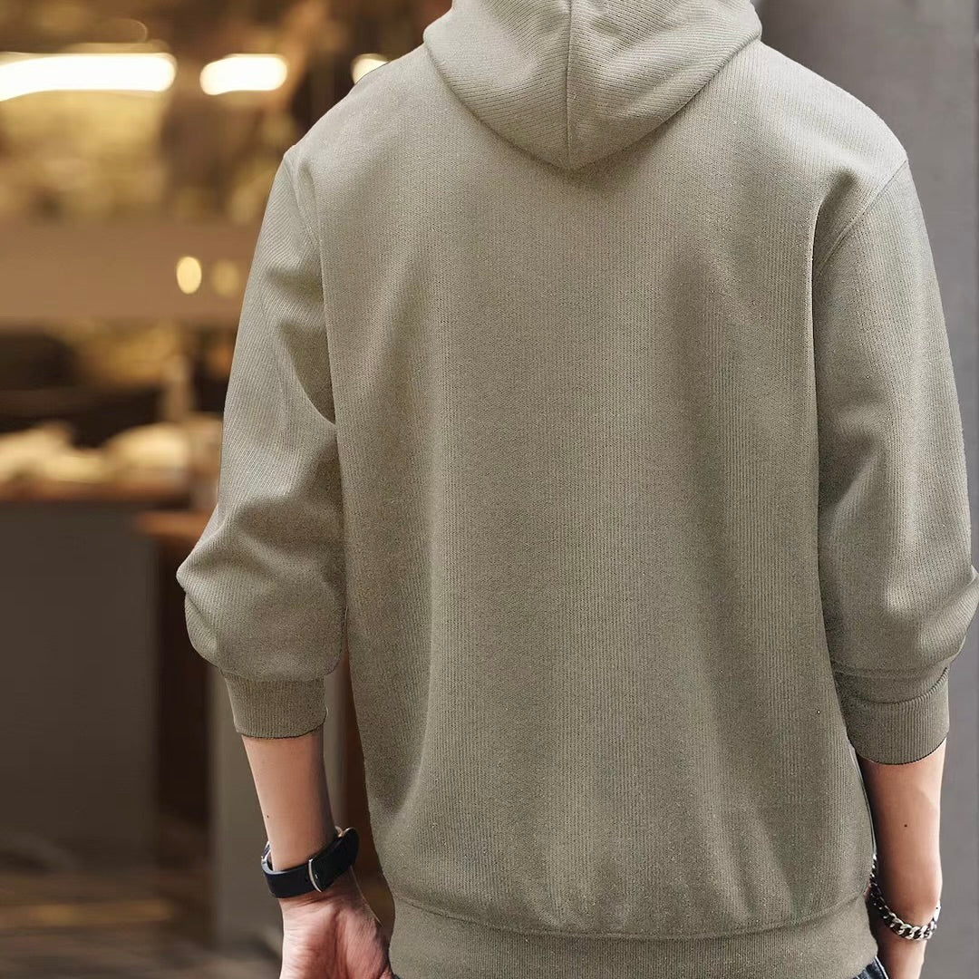 立体ロゴ ハーフジップ フーディー（3Colors）250936