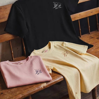 インディアンプリント ワッフルTシャツ（3Colors）260314