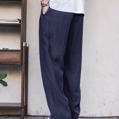 リラックス ルーズ ストレートパンツ（2Colors）260206