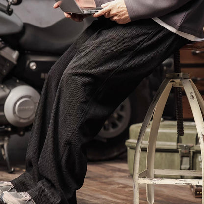 テクスチャー ルーズ カジュアルパンツ（2Colors）260090