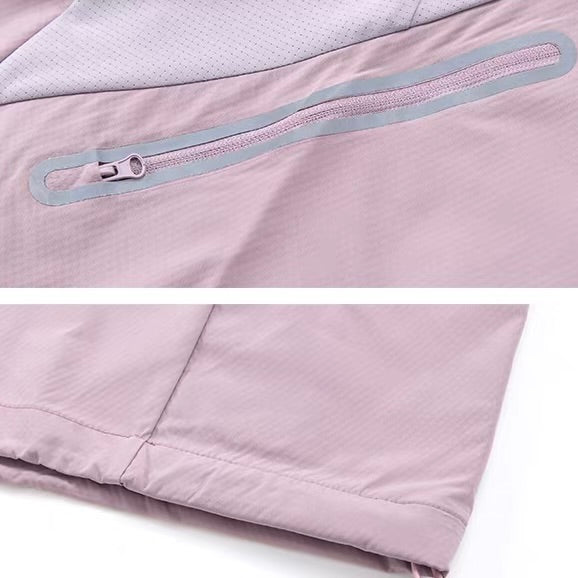 裾ドローコード 胸ポケット付 スポーツTシャツ（2Colors）260441