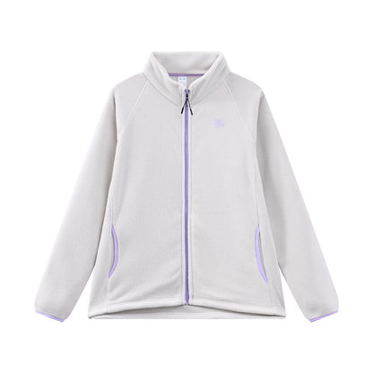 裾ドローコード スタンドカラー フリースジャケット（4Colors）260009