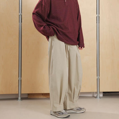 プリーツレッグ デザインパンツ（2Colors）260196