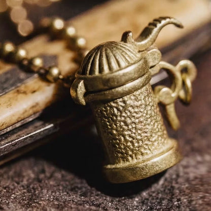 ティーポットモチーフ レトロ ネックレス（1Color）260089