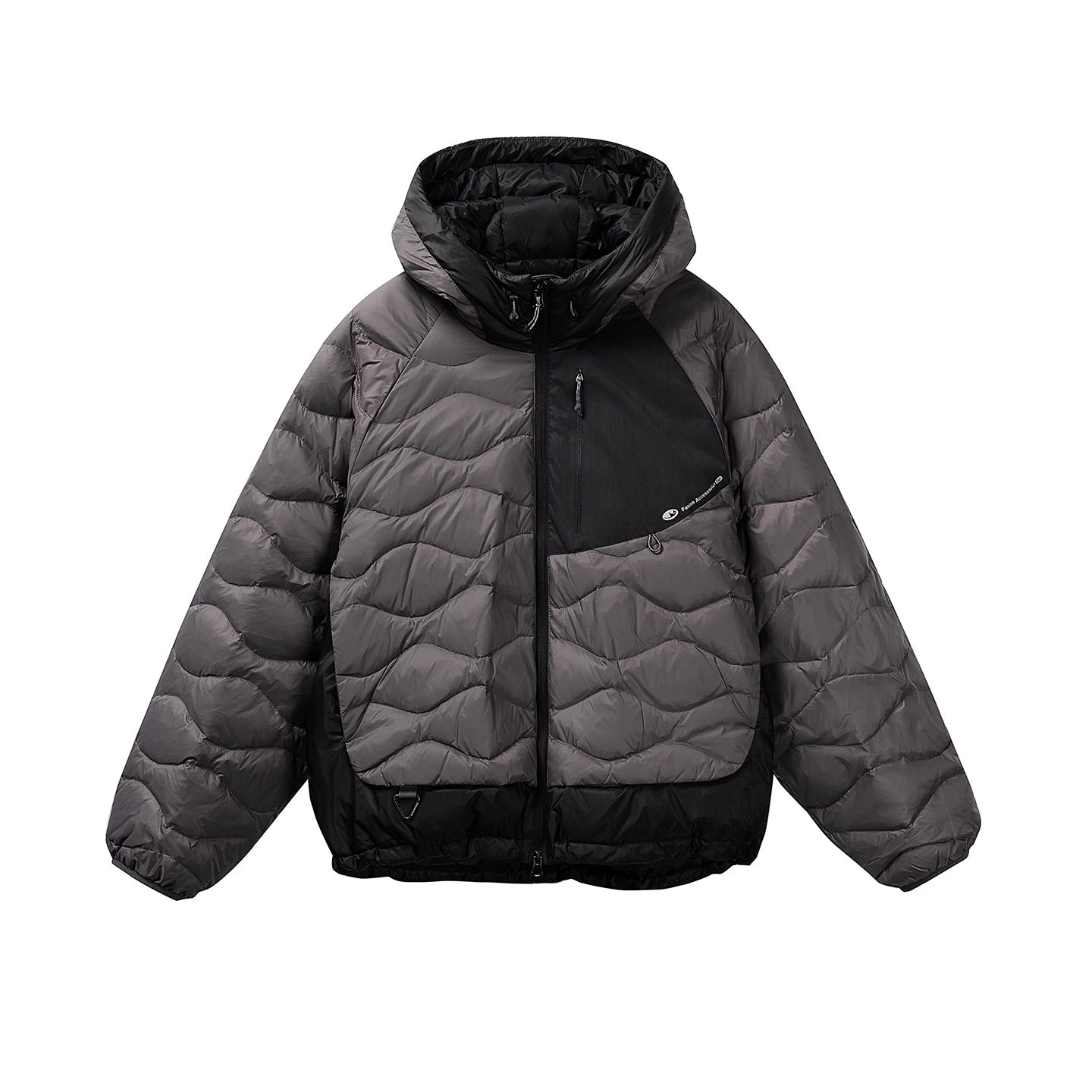 アクセントカラー フード付ダウンジャケット（3Colors）250984