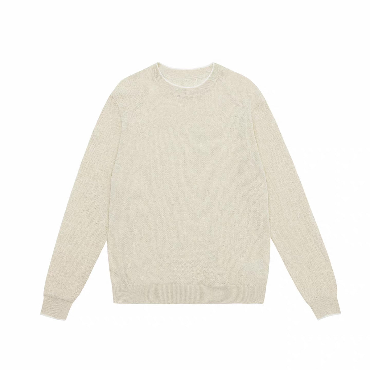 フェイクレイヤード シンプル セーター（3Colors）260793