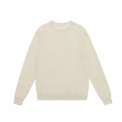 フェイクレイヤード シンプル セーター（3Colors）260793
